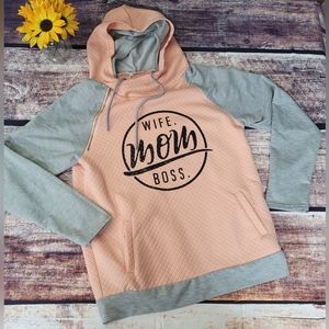 SOLD - WIFE MOM BOSS HODDIE